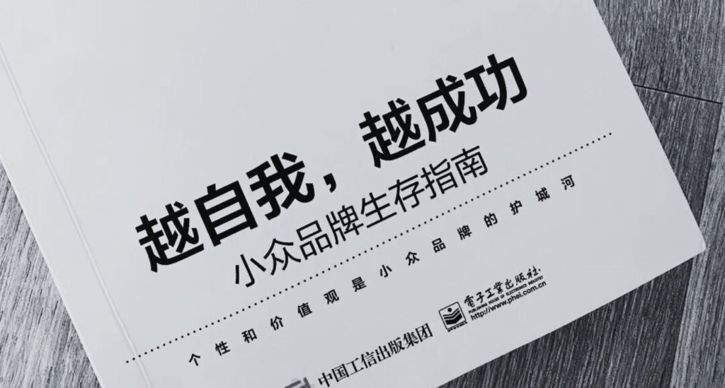 越自我,越成功:小众品牌生存指南