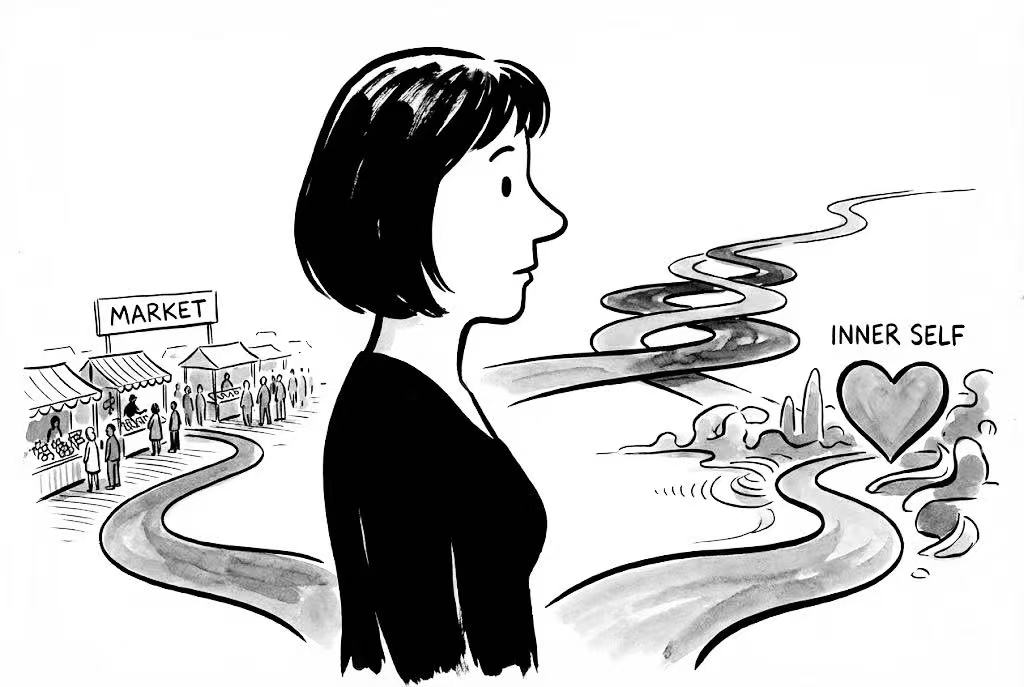 自我与市场 | 在时间的长河里好好做你自己吧